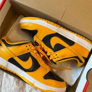 Nike Dunk Low Retro Black/Goldenrod